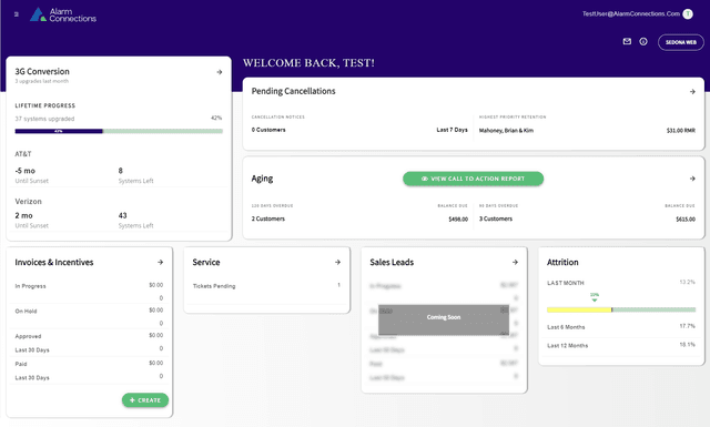 The Partnership Connection Partner Portal for Alarm Connections